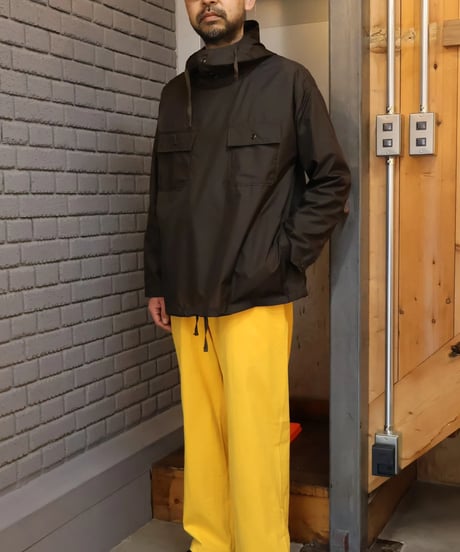 〈ENGINEERED GARMENTS〉Cagoule Shirt - Nylon Micro Ripstop / Brown