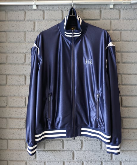 〈NEEDLES〉Track Jacket - Tricot Sateen / Navy, Black