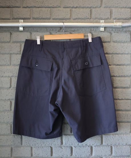 ENGINEERED GARMENTS Fatigue Short - Cotton Ripstop / Khaki, Dk.Navy