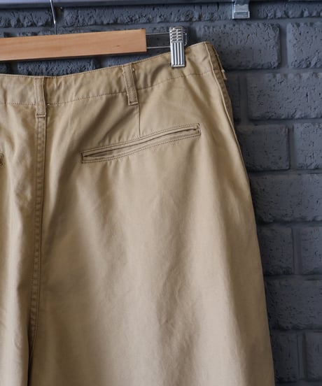〈NEEDLES〉H.D. Pant - Military / Khaki, Black