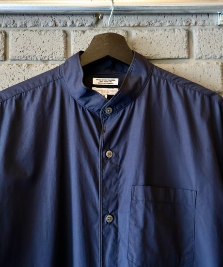 〈ENGINEERED GARMENTS〉Copley Shirt - Cotton Broadcloth / Dk. Navy