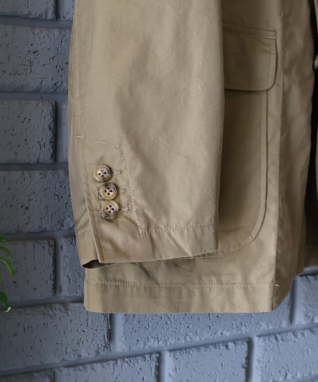 〈ENGINEERED GARMENTS〉Loiter Jacket - Lt.Weight Nyco Twill / Khaki, Dk.Navy