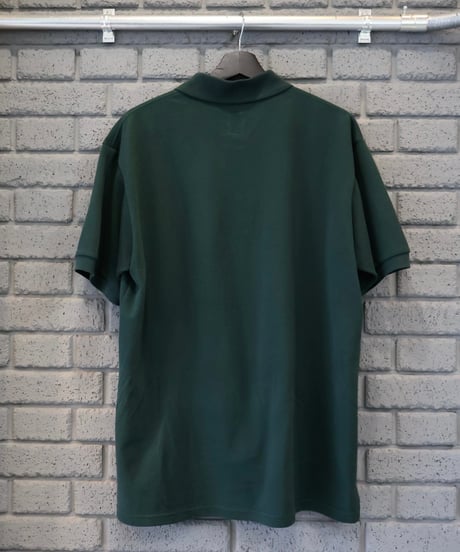 〈SOUTH2 WEST8〉S/S Polo Shirt - Cotton Pique / Green, Black
