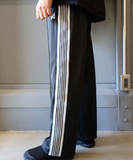 〈NEEDLES〉Track Pant - Poly Smooth / Charcoal, Green