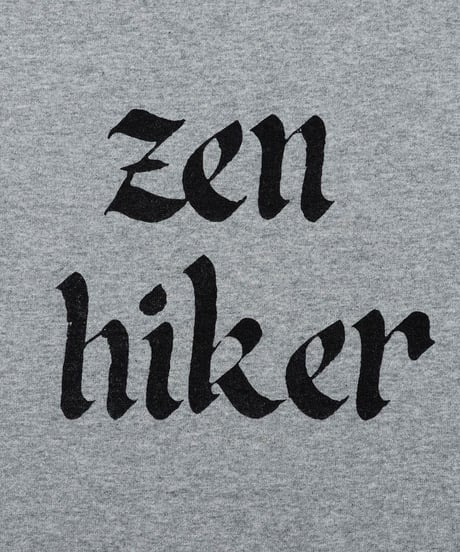 〈TACOMAFUJI RECORDS〉ZEN HIKER Tee / Heather Grey