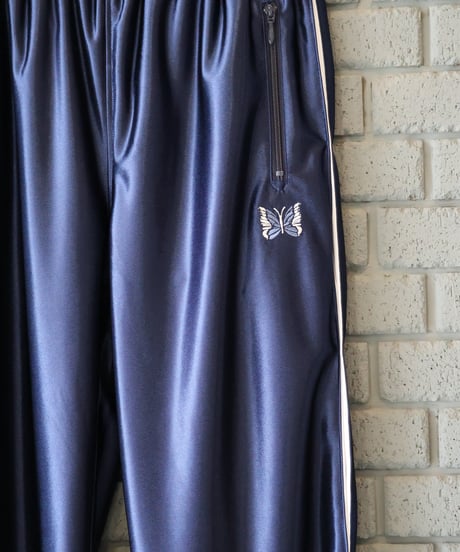 〈NEEDLES〉Track Pant - Tricot Sateen / Navy, Black