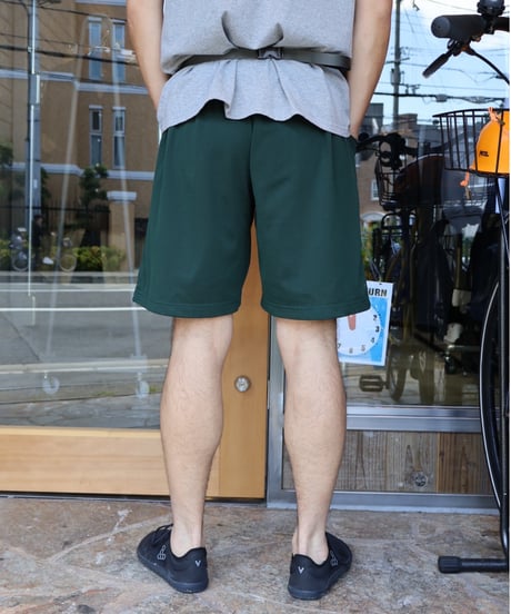 〈SOUTH2 WEST8〉String C.S. Short - Knit Mesh / Green, Black