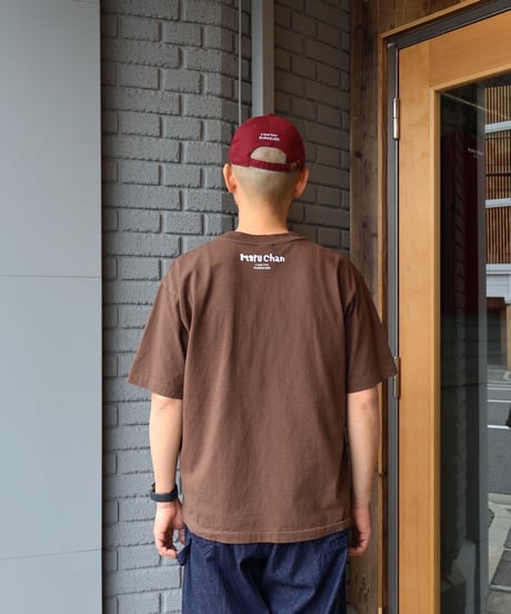 〈STEVE WHITE x MARUCHAN〉Milk Carton Patch Tee / Brown, Charcoal, Blue