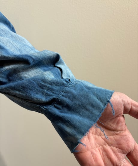 〈ONOKORO〉Indigo-Dyed Shirt / C