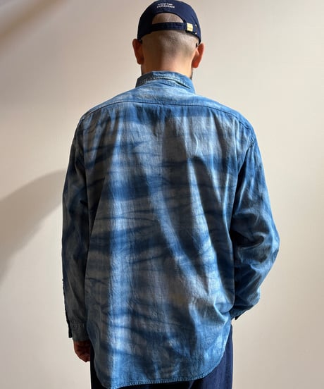 〈ONOKORO〉Indigo-Dyed Shirt / C