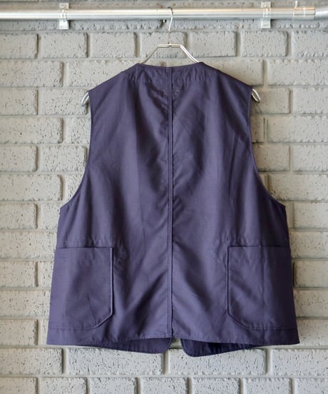 〈ENGINEERED GARMENTS〉Upland Vest - Cotton Ripstop / Navy