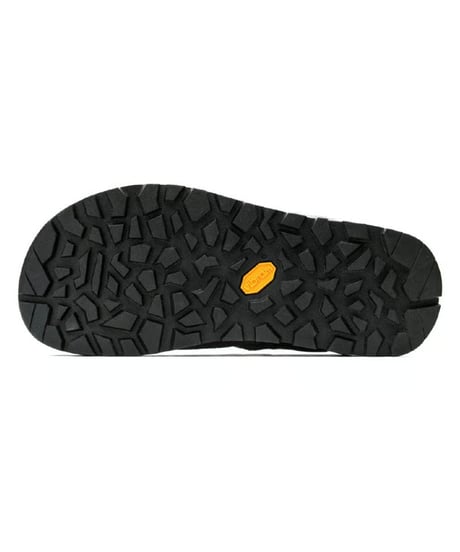 〈BEDROCK SANDALS〉Mountain Clog Synthetic Suede / Pinecone, Black