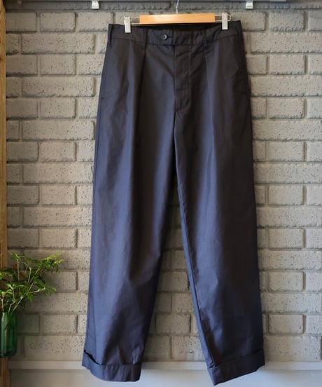 〈ENGINEERED GARMENTS〉Carlyle Pant - Lt.Weight Nyco Twill / Khaki, Dk.Navy