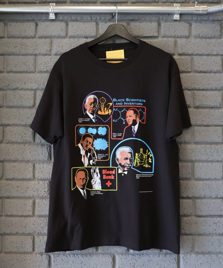 〈COTTON EXPRESSIONS〉Black Scientist Tee / Black