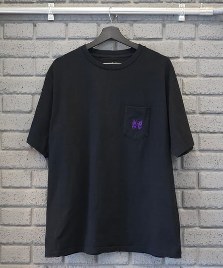 〈NEEDLES〉S/S Pocket Tee - Cotton Jersey / Purple, Black, Green, Heather Grey