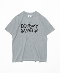 〈TACOMAFUJI RECORDS〉DOG IS MY SALVATION Pocket Tee  / Heather Grey