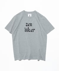 〈TACOMAFUJI RECORDS〉ZEN HIKER Tee / Heather Grey