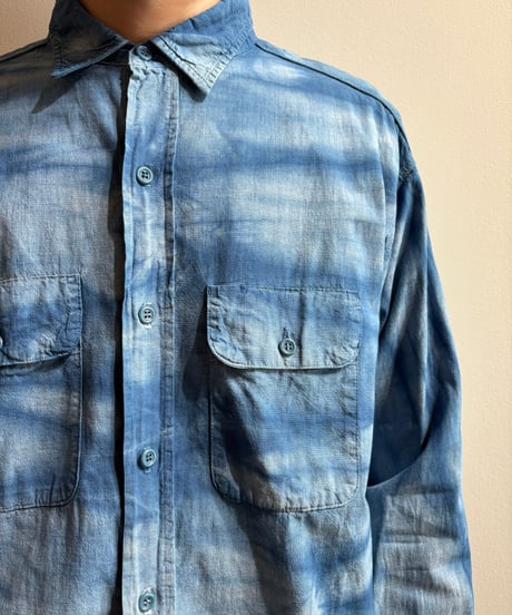 〈ONOKORO〉Indigo-Dyed Shirt / C