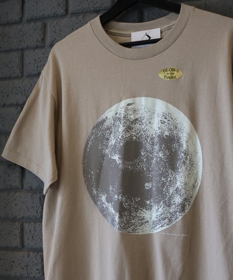 〈COTTON EXPRESSIONS〉Retro Moon Tee / Sand
