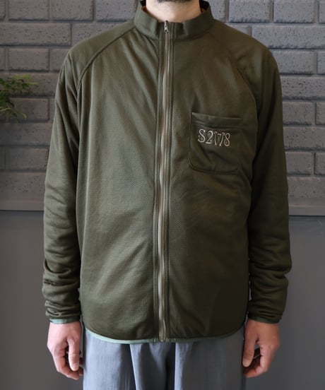 〈SOUTH2 WEST8〉Reversible Zipped Shirt - Poly Tricot / Olive