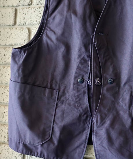 〈ENGINEERED GARMENTS〉Upland Vest - Cotton Ripstop / Navy