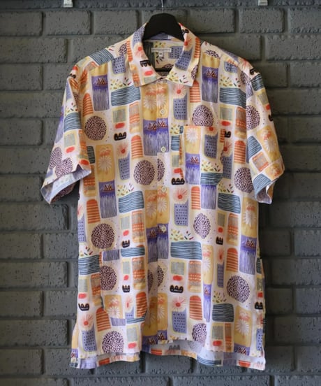 〈ENGINEERED GARMENTS〉Camp Shirt - Color Tencel Jamaican