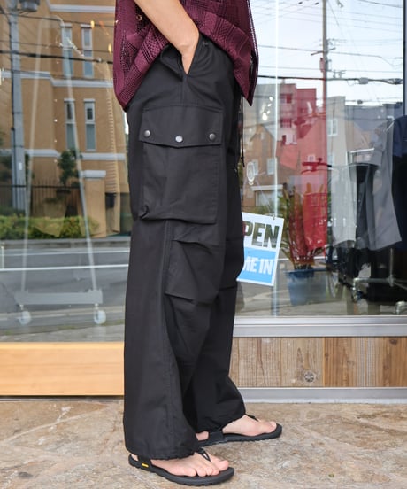 〈NEEDLES〉Field Pant - Cotton Ripstop / Olive, Black