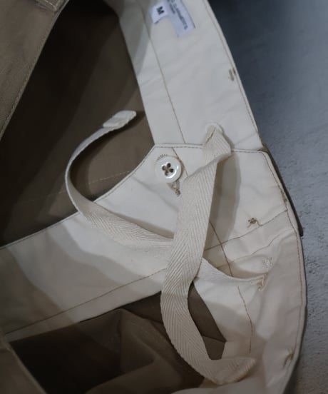ENGINEERED GARMENTS Fatigue Short - Cotton Ripstop / Khaki, Dk.Navy