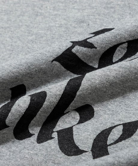 〈TACOMAFUJI RECORDS〉ZEN HIKER Tee / Heather Grey