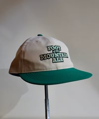 〈TACOMAFUJI RECORDS〉FOOT OF THE MOUNTAIN ALE Cap / Natural x Green