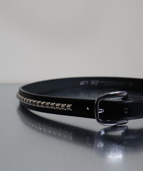 〈TORY LEATHER〉1-inch Clincher Belt / Black