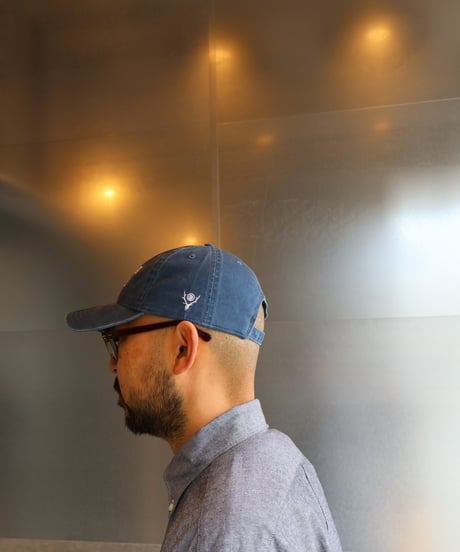 〈SOUTH2 WEST8〉Strap Back Cap - FESTINA LENTE / Blue