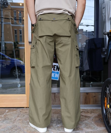 〈NEEDLES〉Field Pant - Cotton Ripstop / Olive, Black