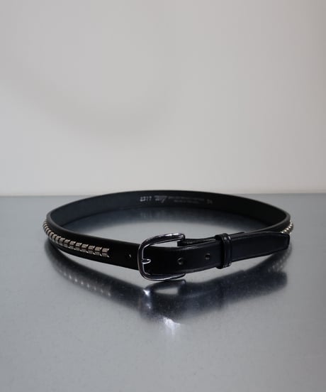 〈TORY LEATHER〉1-inch Clincher Belt / Black