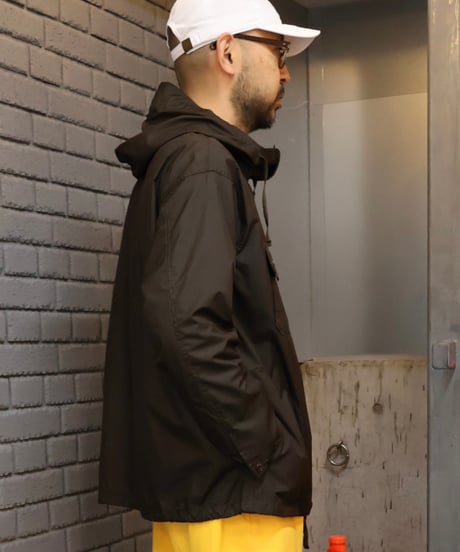 〈ENGINEERED GARMENTS〉Cagoule Shirt - Nylon Micro Ripstop / Brown