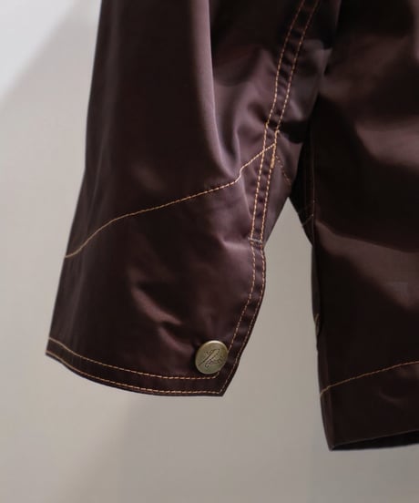 〈NEEDLES〉Coverall - Memory Poly Taffeta / Brown