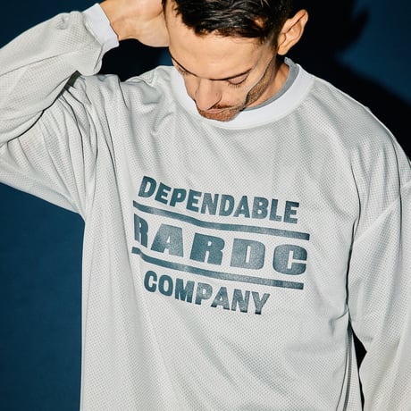 PEAKS-MESH LONG SLEEVE