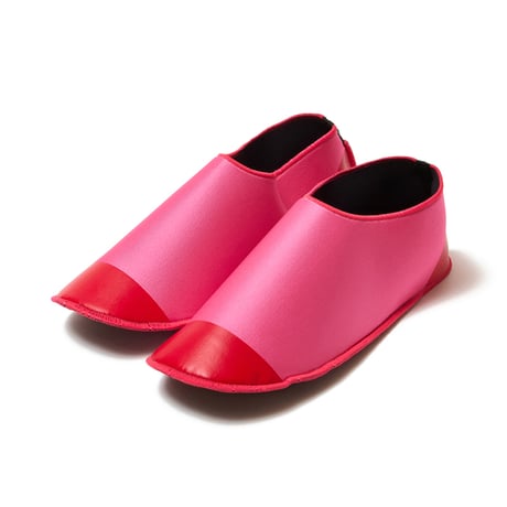 USESTU [ウセツ] ウォータプルーフ リカバリー カラーコンビ ルームシュース スリッパ U-006-001 uwa-baki  “ウワバキ” PINK×RED
