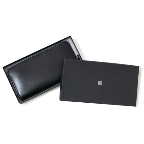 正介 [マサスケ] MASASUKE 栃木レザーラウンドファスナー 長財布 BLACK