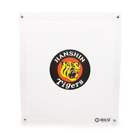 BiG-Q [ビッキュー] 阪神タイガースライセンス BIG-Q TIGERS "アクリルフレームレザー色紙タイガースプリント” M-916-001