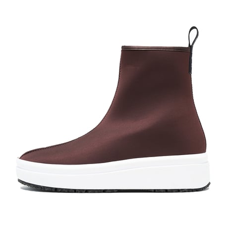 UESETU（ウセツ）ウォータプルーフ ノンスリップ スニーカー リガバリー スノーブーツ U-001-543 Grippy “グリッピー” BROWN×WHITE