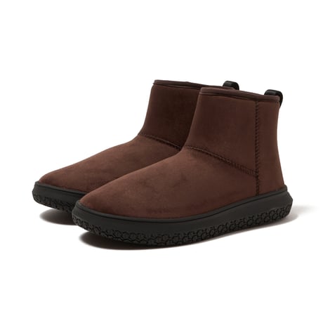 USESTU [ウセツ] ウォータプルーフ ベアフットラスト リカバリー ムートンカット ブーツU-013-060  Framey  “フレーミー” D.BROWN SUEDE