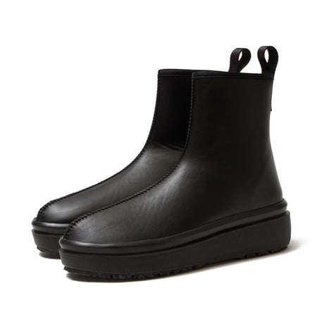UESETU（ウセツ）ウォータプルーフ ノンスリップ スニーカー リガバリー スノーブーツ U-001-543 Grippy “グリッピー” BLACK SMOOTH×BLACK