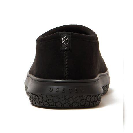 USESTU [ウセツ] ウォータプルーフ リカバリー サボ シュース U-008-060 Flexy“フレクシー” BLACK SUEDE