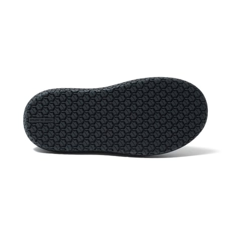 USESTU [ウセツ] ウォータプルーフ ベアフットラスト リカバリー ムートンカット ブーツU-013-060  Framey  “フレーミー” BLACK SUEDE