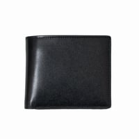 正介 [マサスケ] MASASUKE 栃木レザー二つ折り財布 BLACK