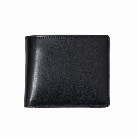 正介 [マサスケ] MASASUKE 栃木レザー二つ折り財布 BLACK