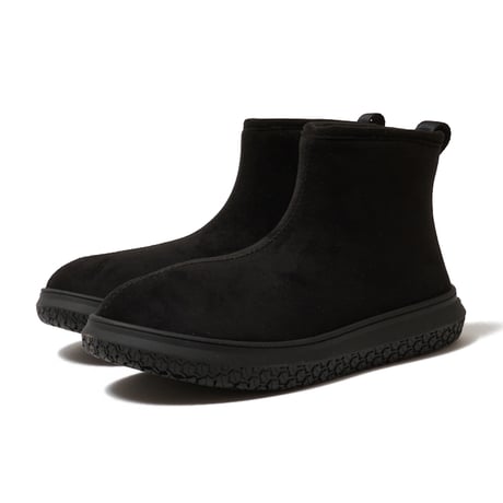 USESTU [ウセツ] ウォータプルーフ ベアフットラスト リカバリー ミッドカット ブーツU-010-060  Urbanie-Mid  “アーバニーミッド” BLACK SUEDE