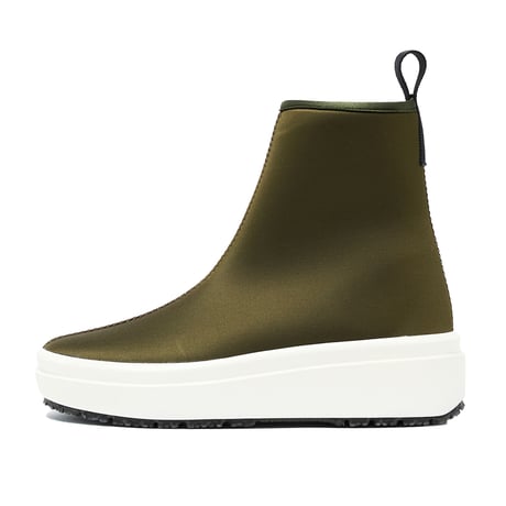 UESETU（ウセツ）ウォータプルーフ ノンスリップ スニーカー リガバリー スノーブーツ U-001-543 Grippy “グリッピー” KHAKI×WHITE