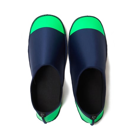 USESTU [ウセツ] ウォータプルーフ リカバリー カラーコンビ ルームシュース スリッパ U-006-001 uwa-baki  “ウワバキ” NAVY×GREEN